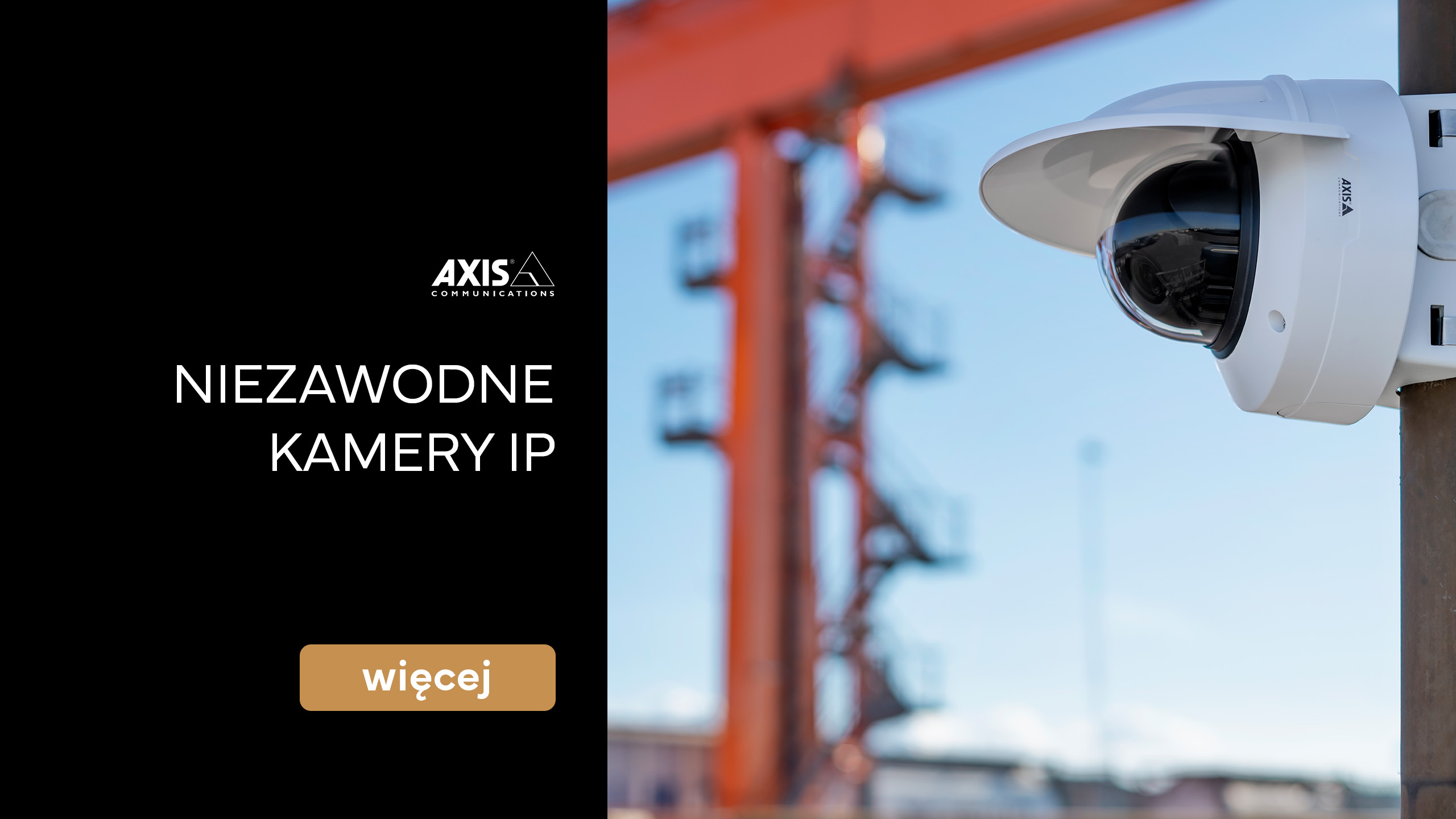 Axis - niezawodne kamery IP